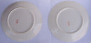 Carlsbad Austrian China Plates w/ Pink and Blue Flowers