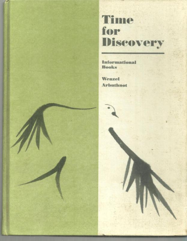 Time for Discovery Informational Books Compiled by Evelyn Wenzel 1971 1st ed