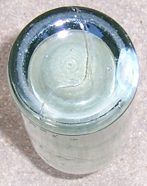 Vintage Massillon, Ohio Liquid Product Green 7oz Bottle