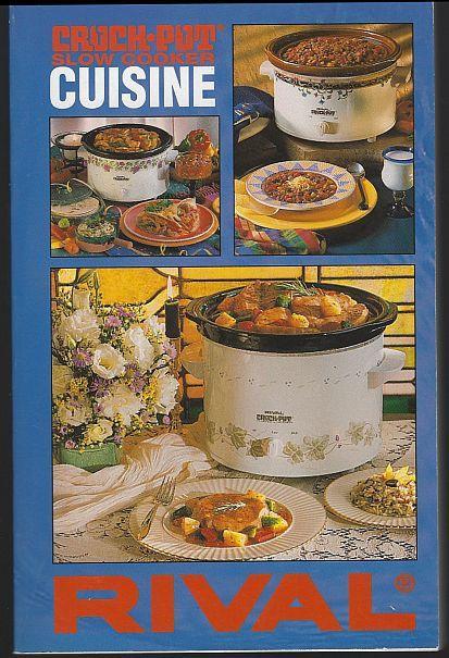 Lot of Three Rival Crock Pot Slow Cooker Recipes and Instruction Booklets