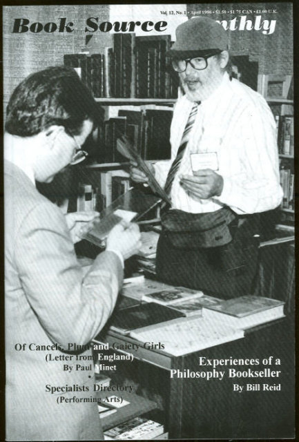 Book Source Monthly Magazine April 1996 Bookseller