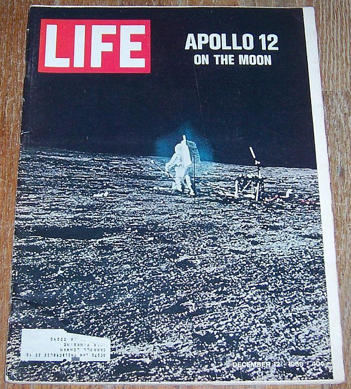 Life Magazine December 12, 1969 Lunarscapes/Apollo 12/Chicago/Max Waldman