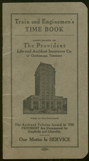 Train and Enginemen's Time Book The Provident Insurance