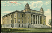 Postcard of Carnegie Library, Syracuse University, Syracuse, New York