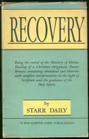 Recovery by Starr Dailey 1948 1st edition w/ DJ Signed