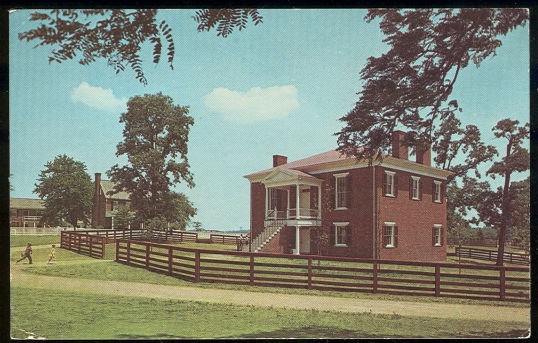 Postcard of Appomattox Court House, Virginia