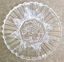 Federal Glass Pioneer Fruit Luncheon Plate