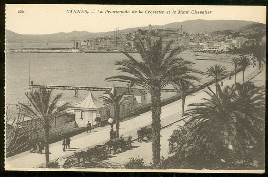 Postcard of Cannes, France La Promenade de la Croisette