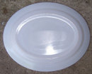 Vintage Yellow Moderntone Platonite Serving Platter