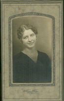 Framed RPPC Young Lady From Wilkes Barre Pennsylvania