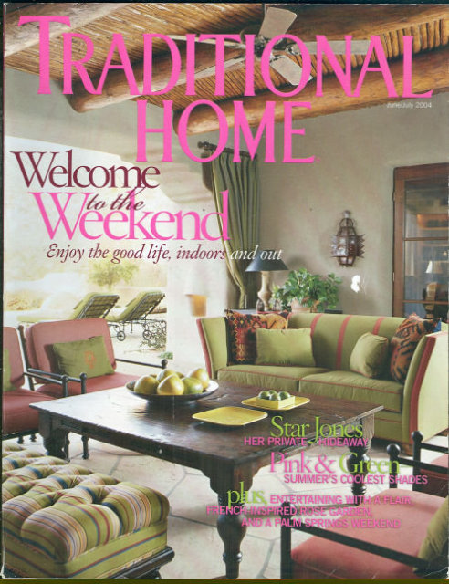 Traditional Home Magazine June/July 2004 Star Jones