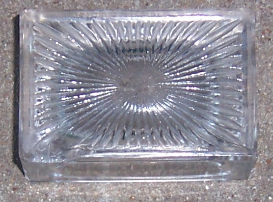 Clear Master Salt Rectangular Shape with Star Burst