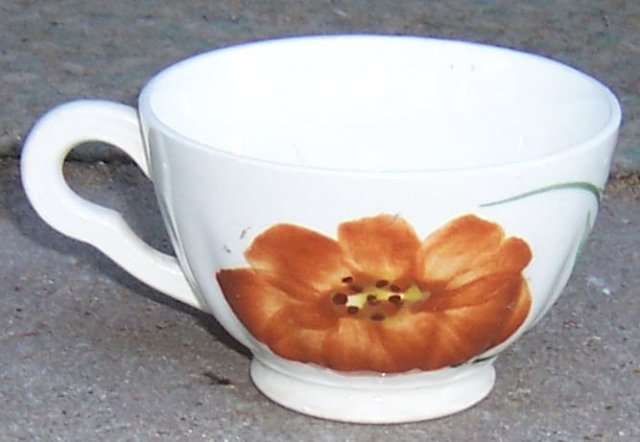 Blue Ridge Southern Pottery Zinnia Colonial Cup