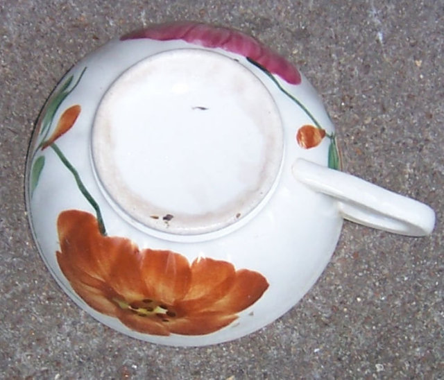 Blue Ridge Southern Pottery Zinnia Colonial Cup