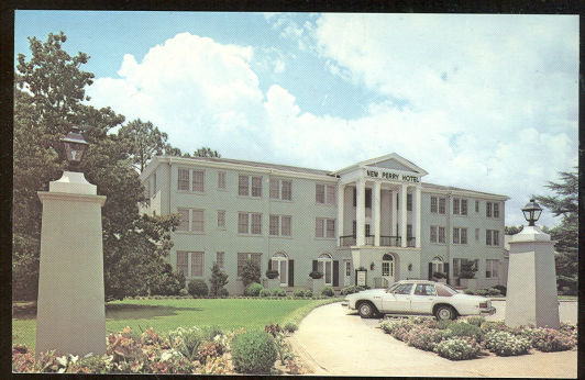 Postcard of New Perry Hotel, Perry, Georgia