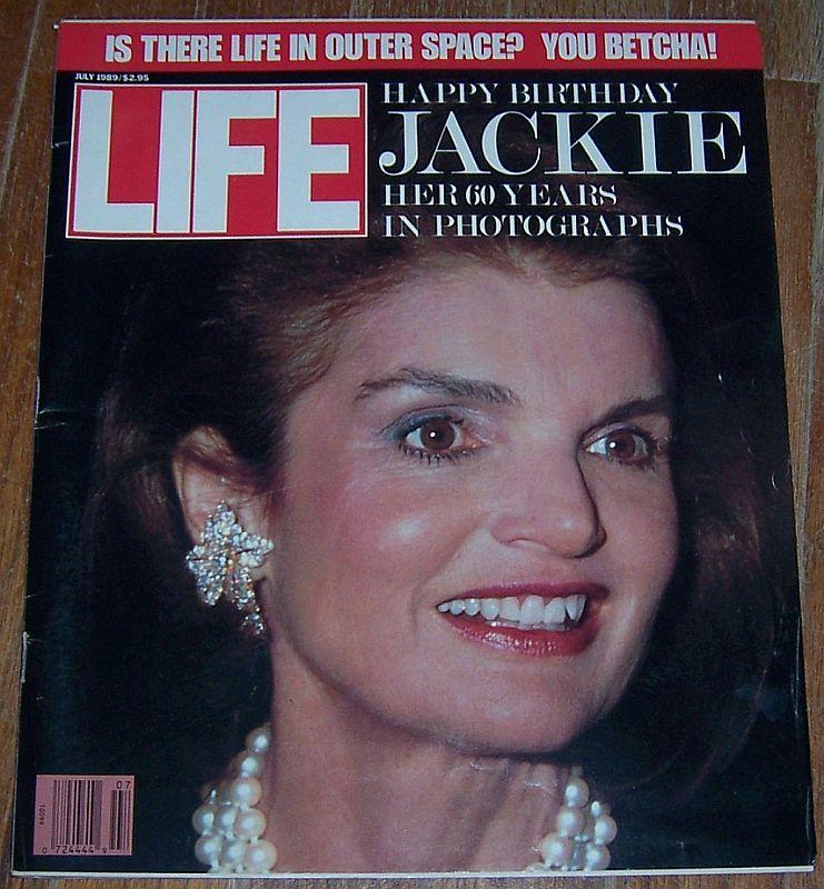 Life Magazine July 1989 Happy Birthday Jackie Cover/Billy Crystal/Dr. Seuss