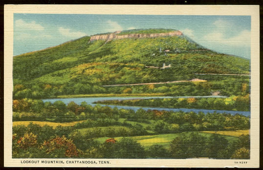 Postcard of Lookout Mountain Chattanooga, Tennessee
