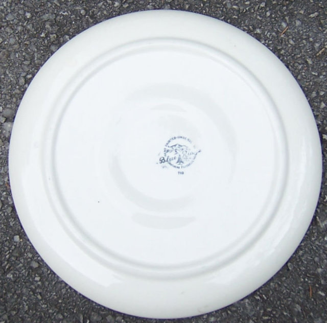 Blue Ridge Southern DogWood Skyline Dinner Plate