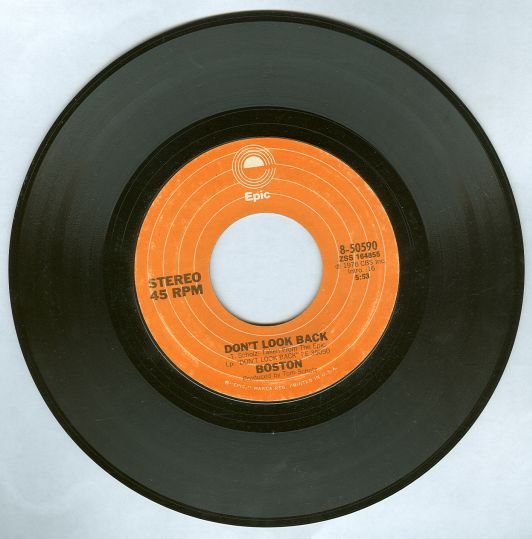 Boston Don't Look Back/The Journey 45RPM Record