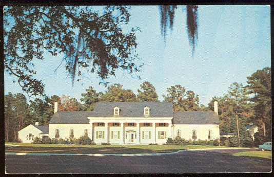 Postcard of Stephen Foster Museum Building, Florida