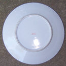 Vintage Made in Japan China Plate with Floral Bouquets