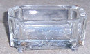Square Master Salt with Star Burst in Bottom and Feet