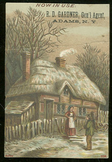 R. D. Gardner, Adams, New York Victorian Trade Card