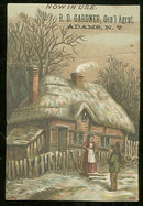 R. D. Gardner, Adams, New York Victorian Trade Card