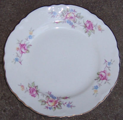 Homer Laughlin Virginia Rose Pink Rose Small Plate