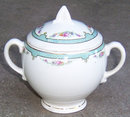 Vintage Salem China Symphony Sugar Bowl with Flowers