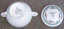 Vintage Salem China Symphony Sugar Bowl with Flowers