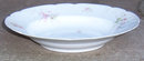 Haviland Limoges China Flat Soup Bowl w/ Pink Flowers