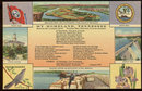 Postcard of My Homeland Tennessee Song and State Views