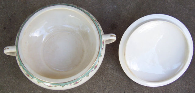 Vintage Salem China Symphony Covered Casserole Dish