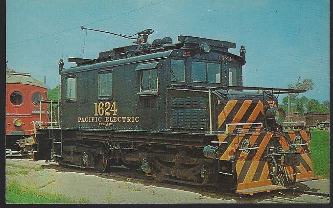 Vintage Unused Postcard Orange Empire Trolley Museum, Perris, California