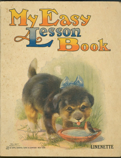 My Easy Lesson Victorian Linenette Book Illustrated