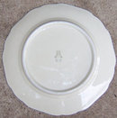 US Zone Germany Jaeger Salad Plate with Flowers