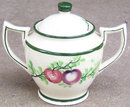 Made in Japan Sugar with Fruits and Leaves Green Trim