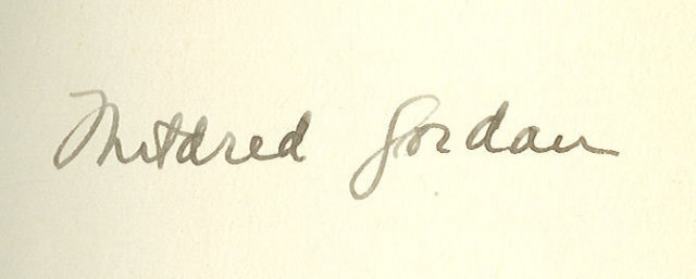 Miracle in Brittany Signed by Mildred Jordan 1950 1st