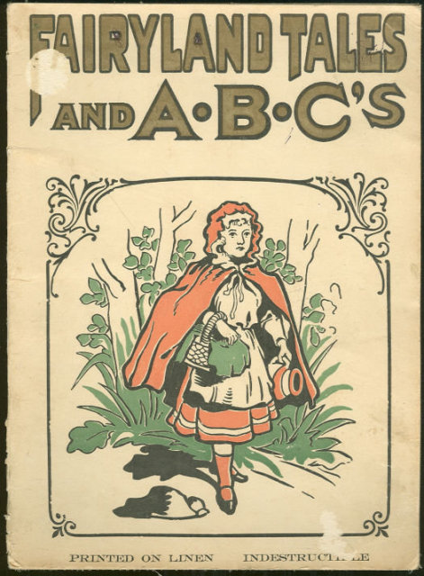 Fairyland Tales and ABCs Victorian Linen Book Illus