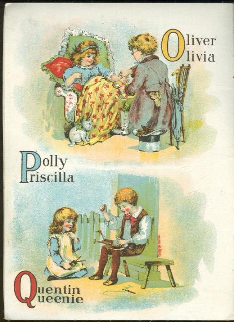Fairyland Tales and ABCs Victorian Linen Book Illus