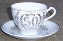Vintage Napco Golden 50th Anniversary Cup and Saucer