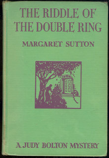 Riddle of the Double Ring Judy Bolton # 10 1st ed