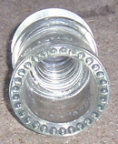 Vintage Small Clear Glass Hemingray 9 Insulator