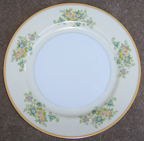 Made in Japan Dinner Plate with Yellow Flowers