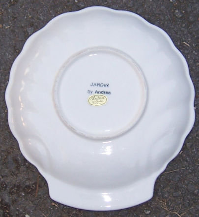 Jardin Large Shell Shaped Dish Andrea by Sadek