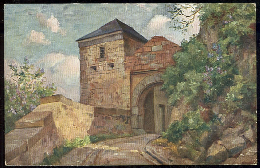 Postcard of Schloss Waldeck, Elwert, Marburg-Wldungen