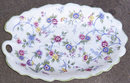 Leaf Handle Dish With Floral Design Andrea by Sadek