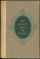 Secret Way by Zona Gale 1921 1st edition