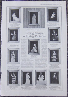 Living Songs in Living Pictures 1917 LHJ Page